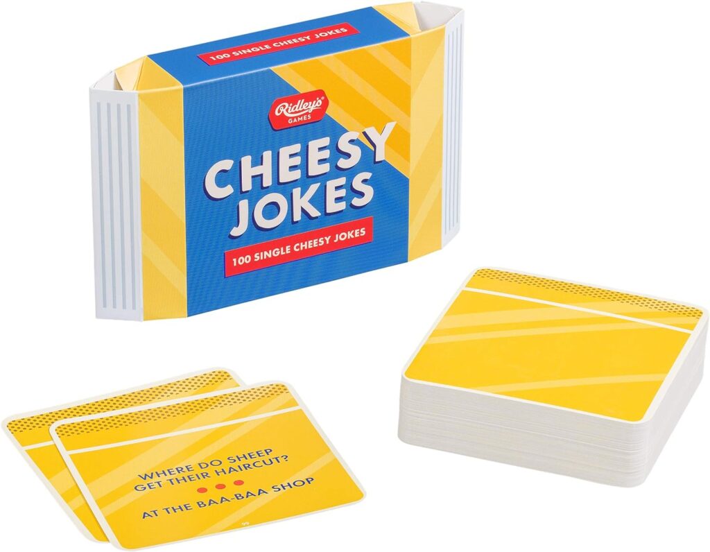 Ridley’s 100 Single Cheesy Joke Cards
